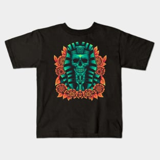 Skull Anubis Illustration Kids T-Shirt